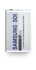 Samsung SDI Removable Slim Prismatic Battery for Laptop