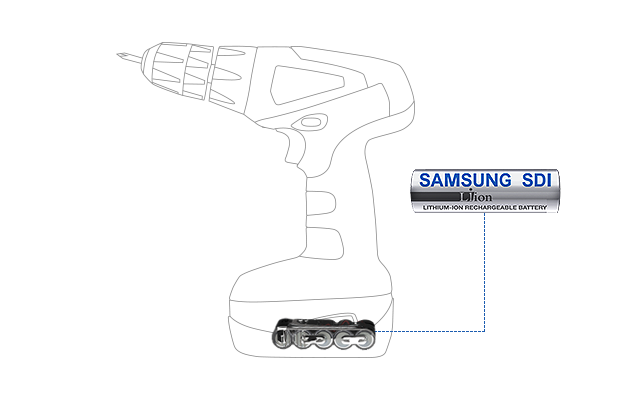 Samsung SDI Li-ion Battery – Power Tool