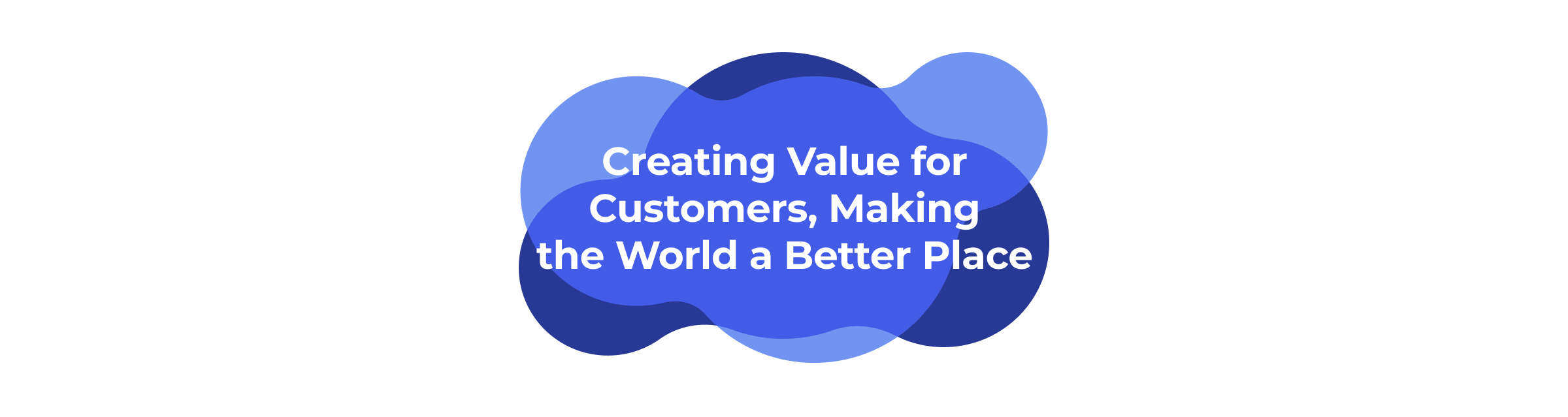 Creating Value for Customers, Making the World a Better Place