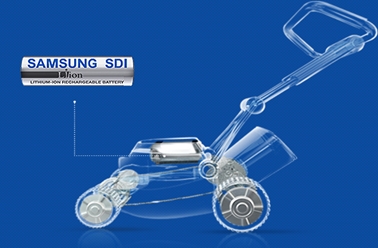 Lawn mower with Li-ion battery